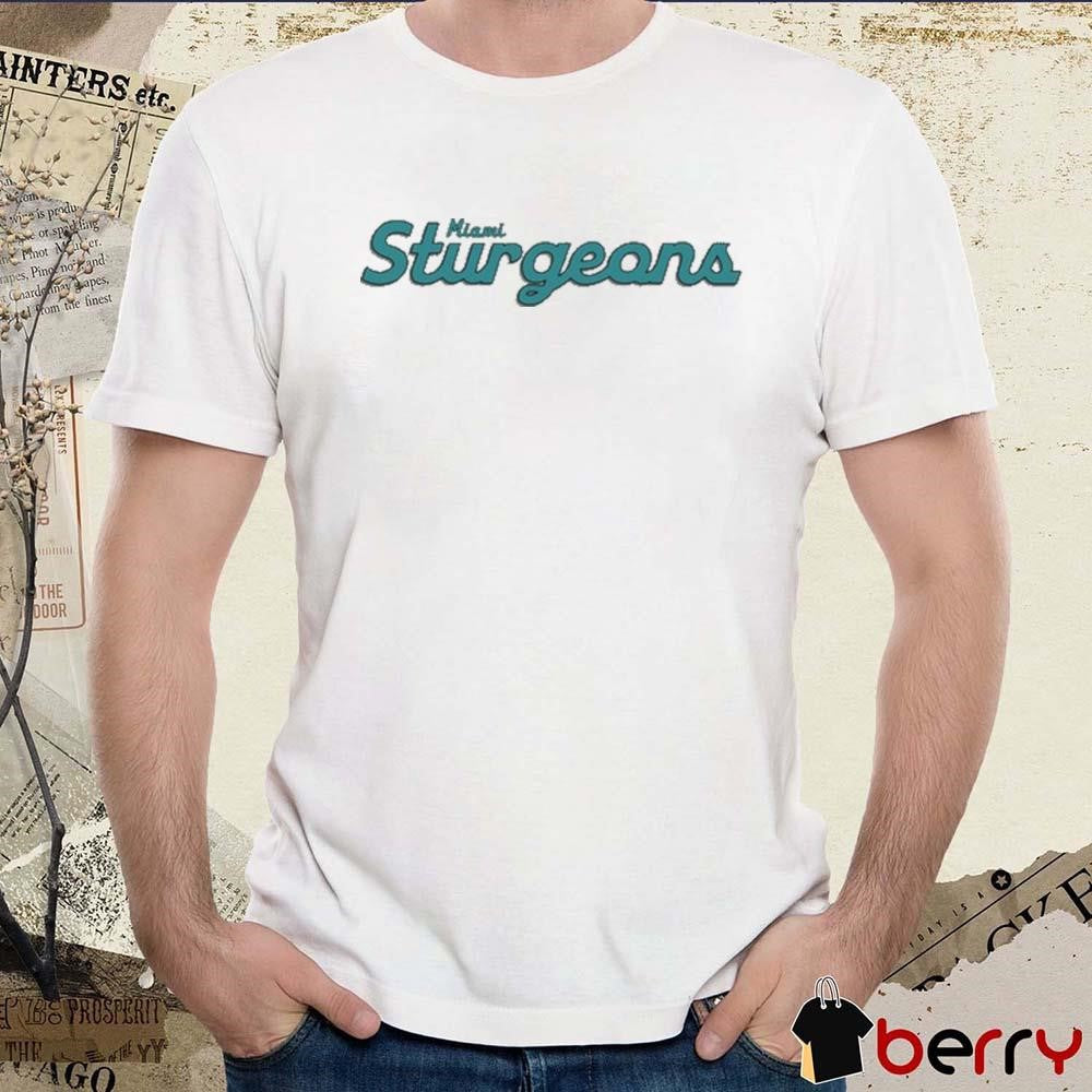 Oldj Ewish Men Miami Sturgeons t-shirt