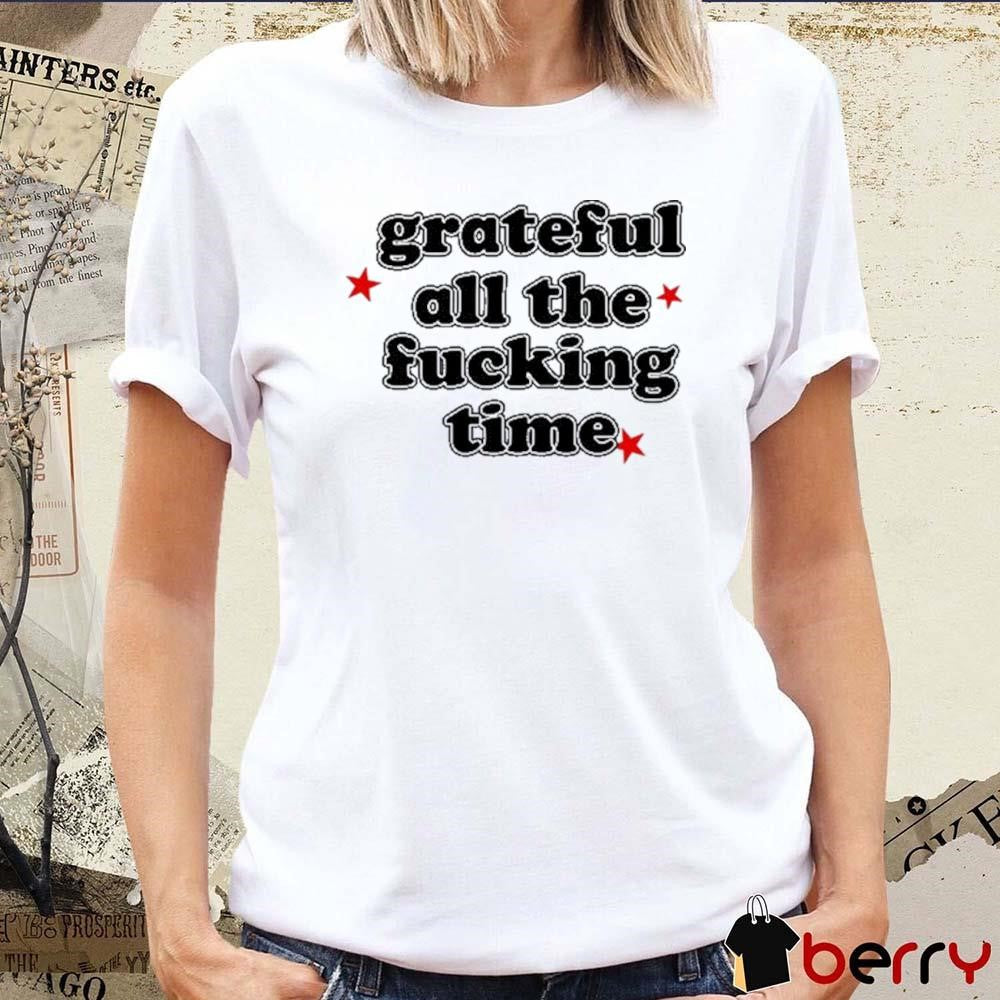 Olivia Rodrigo Grateful All The Fucking Time t-shirt