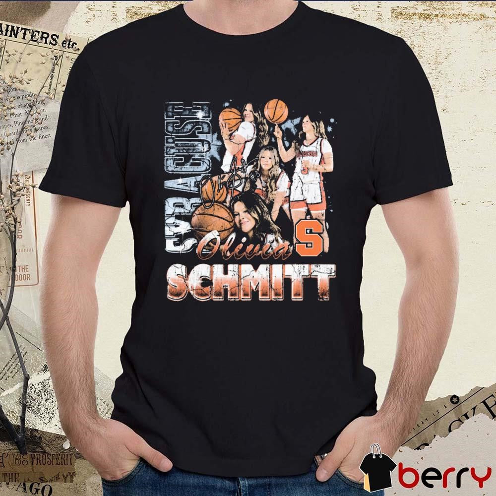 Olivia Schmitt Syracuse Orange Pepper 90s Signature Graphic t-shirt