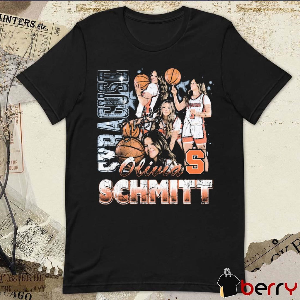 Olivia Schmitt Syracuse Orange Pepper 90s Signature Graphic t-shirt
