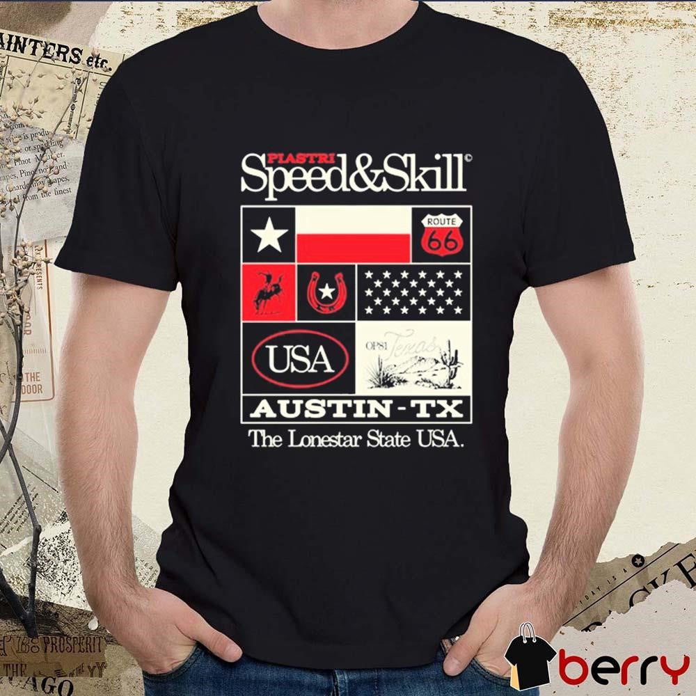 Oscarpiastri Op81 Texas Speed And Skill 2024 t-shirt