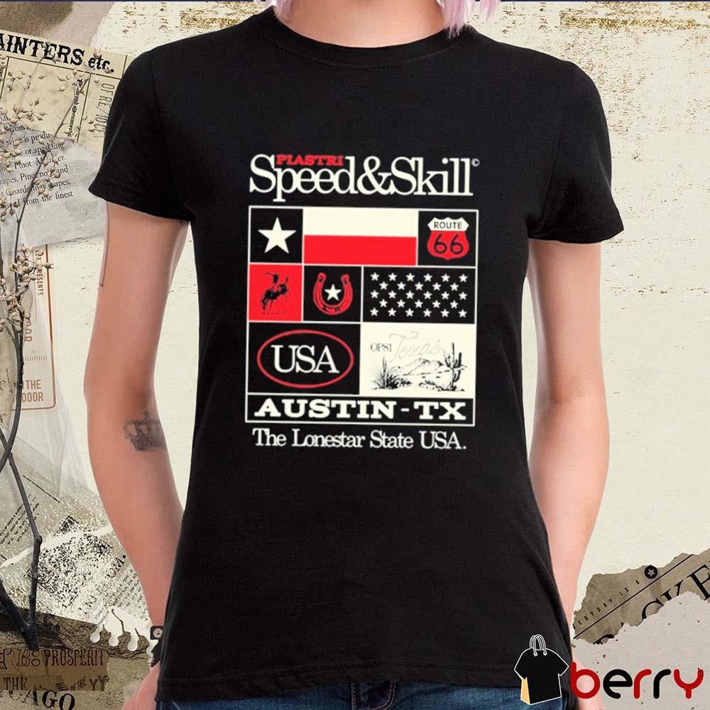 Oscarpiastri Op81 Texas Speed And Skill 2024 t-shirt