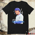 PCA Pete Crow-Armstrong #4 Chicago Cubs MLB Signature Portrait 2025 t-shirt