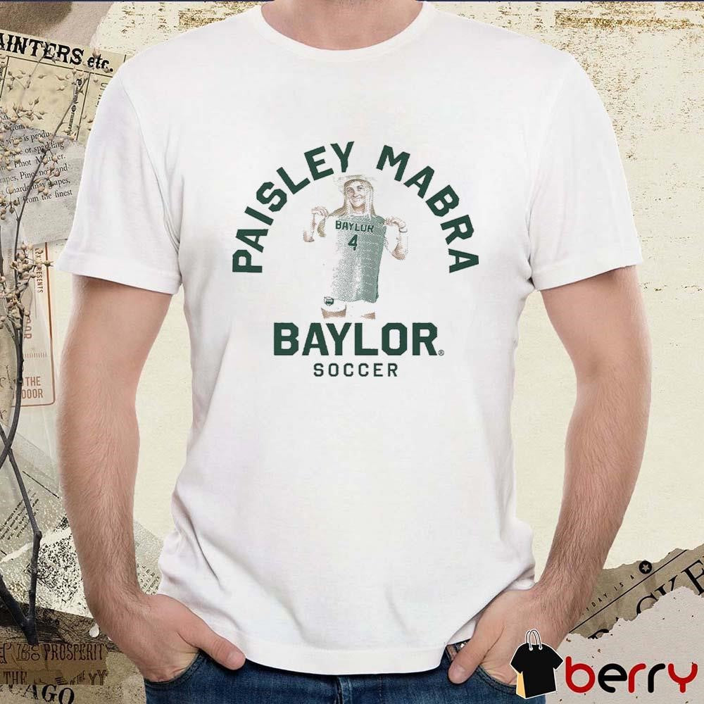 Paisley Mabra Baylor Bears Soccer Graphic t-shirt