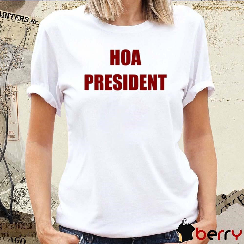 Paul A. Szypula Hoa President t-shirt