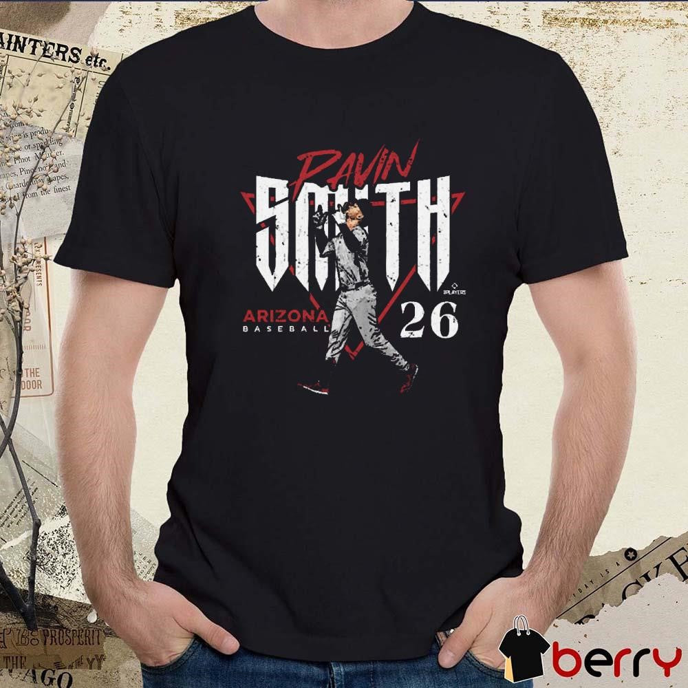 Pavin Smith #26 Arizona Diamondbacks MLB Baseball Triangle t-shirt