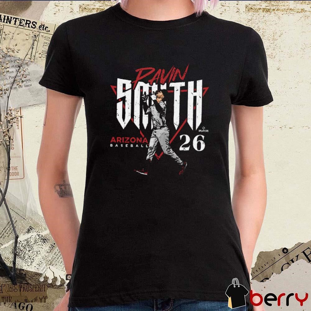 Pavin Smith #26 Arizona Diamondbacks MLB Baseball Triangle t-shirt