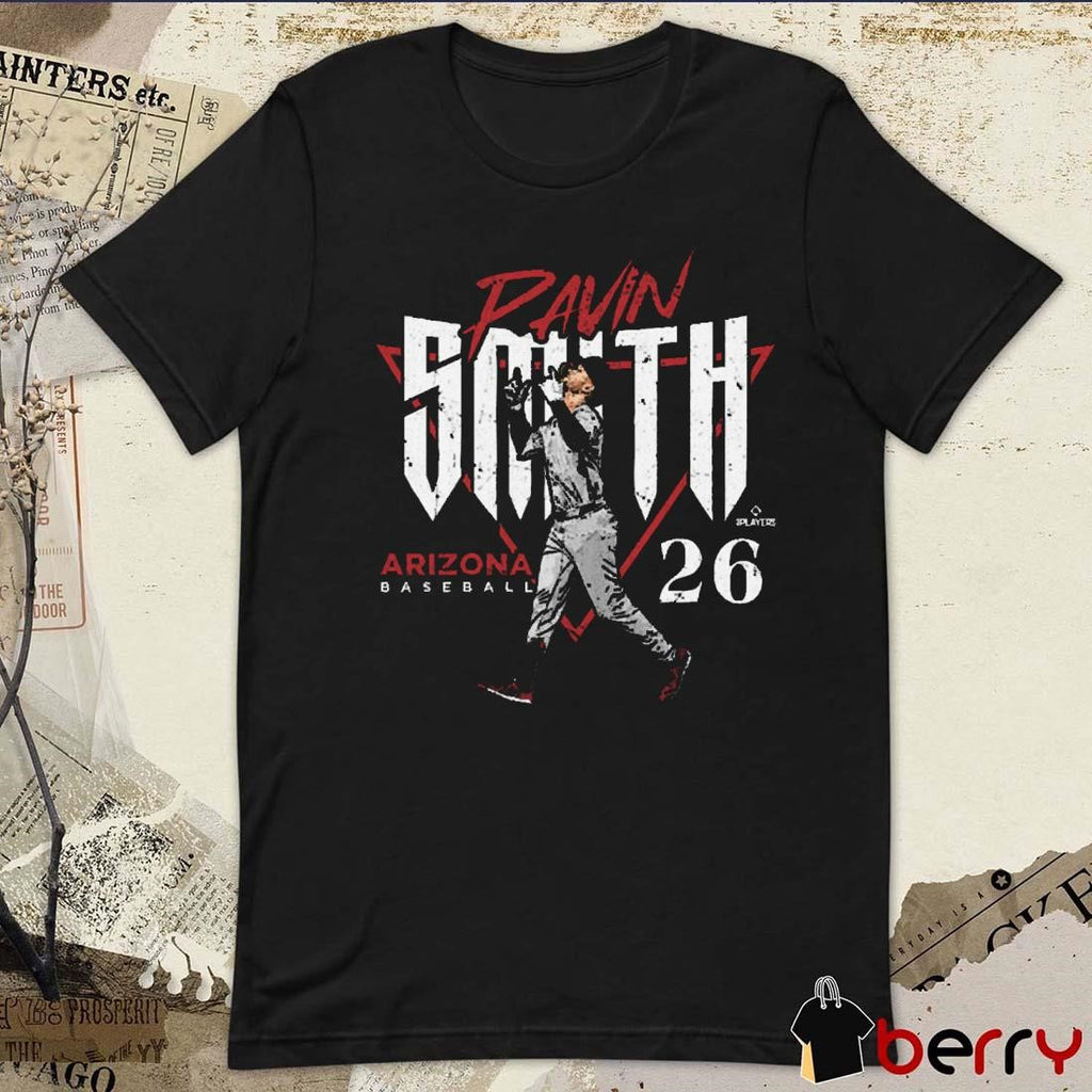 Pavin Smith #26 Arizona Diamondbacks MLB Baseball Triangle t-shirt