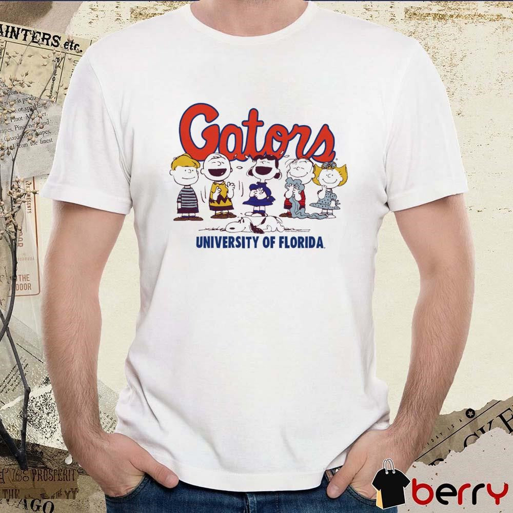 Peanuts x Florida Gators The Gang University Of Florida t-shirt