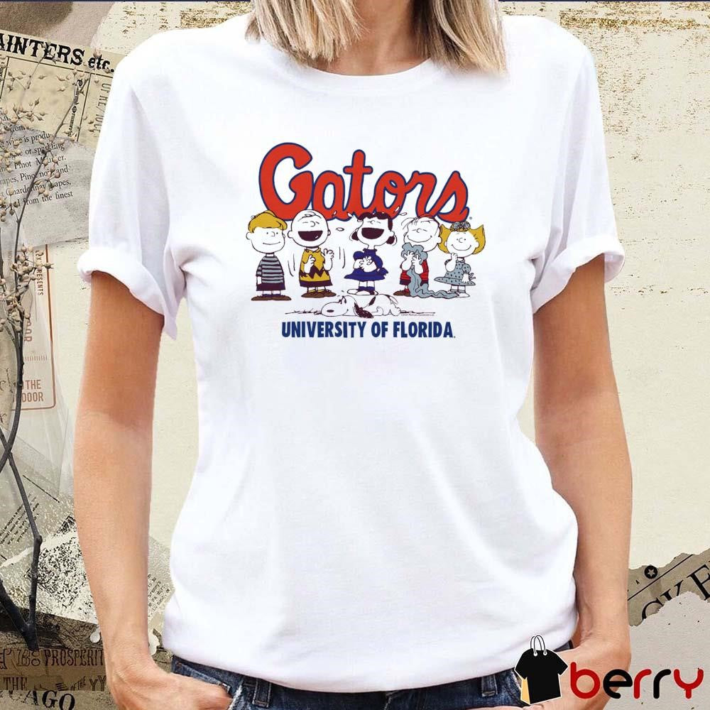 Peanuts x Florida Gators The Gang University Of Florida t-shirt