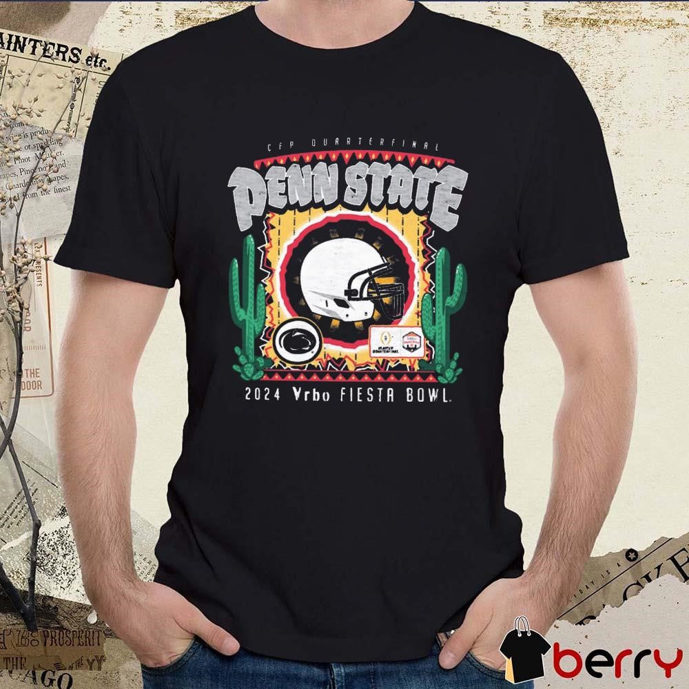 Penn State Nittany Lions 2025 College Football Playoff Quarterfinal VRBO Fiesta Bowl Bound t-shirt
