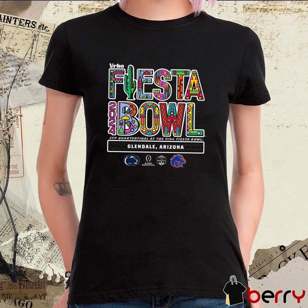 Penn State Nittany Lions Vs Boise State Broncos Matchup 2024 CFP Vrbo Fiesta Bowl Desert Lights t-shirt
