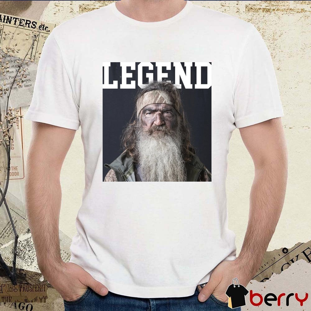 Phil Robertson The Phil Legend Charity Oldrowoutdoors New t-shirt