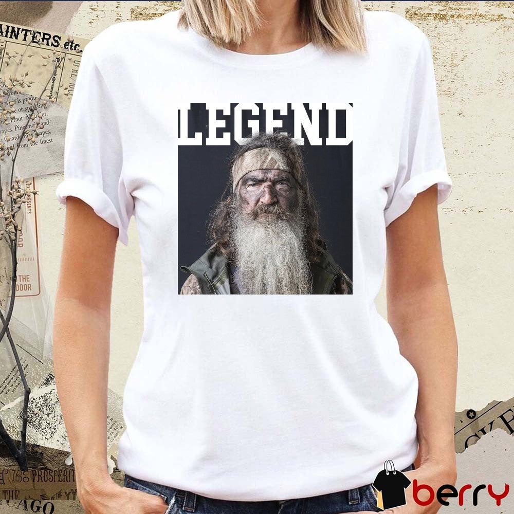 Phil Robertson The Phil Legend Charity Oldrowoutdoors New t-shirt