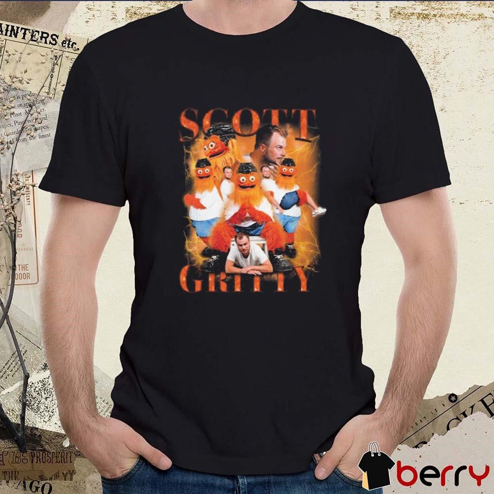 Philadelphia Flyers Laughton X Gritty Graphic t-shirt