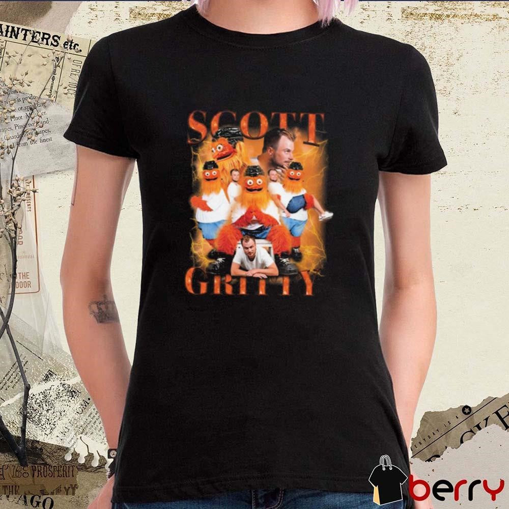 Philadelphia Flyers Laughton X Gritty Graphic t-shirt