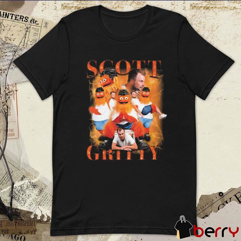 Philadelphia Flyers Laughton X Gritty Graphic t-shirt
