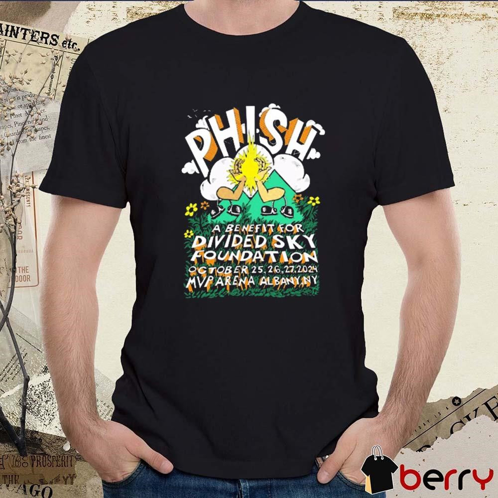 Phish At Mvp Arena In Albany, Ny On October 25-27 2024 t-shirt