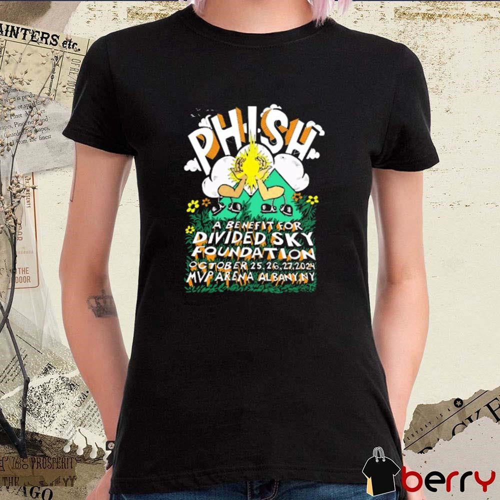 Phish At Mvp Arena In Albany, Ny On October 25-27 2024 t-shirt