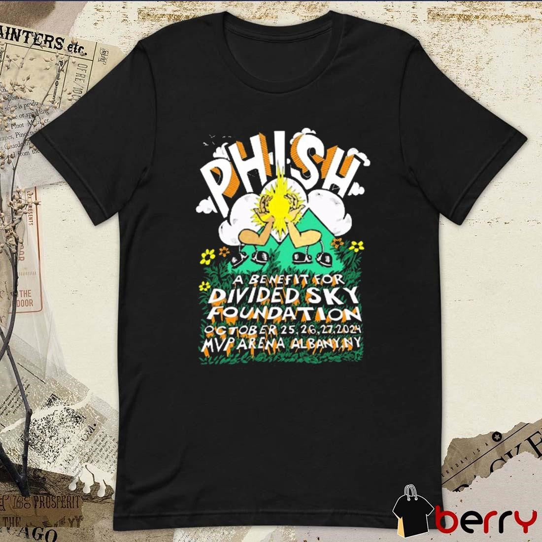 Phish At Mvp Arena In Albany, Ny On October 25-27 2024 t-shirt