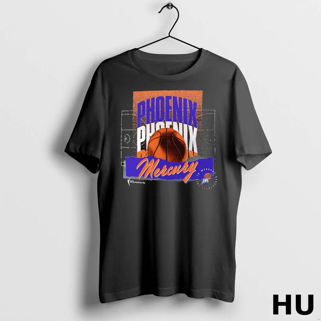 Official Phoenix Mercury 2025 Wnba Playoffs T Shirt
