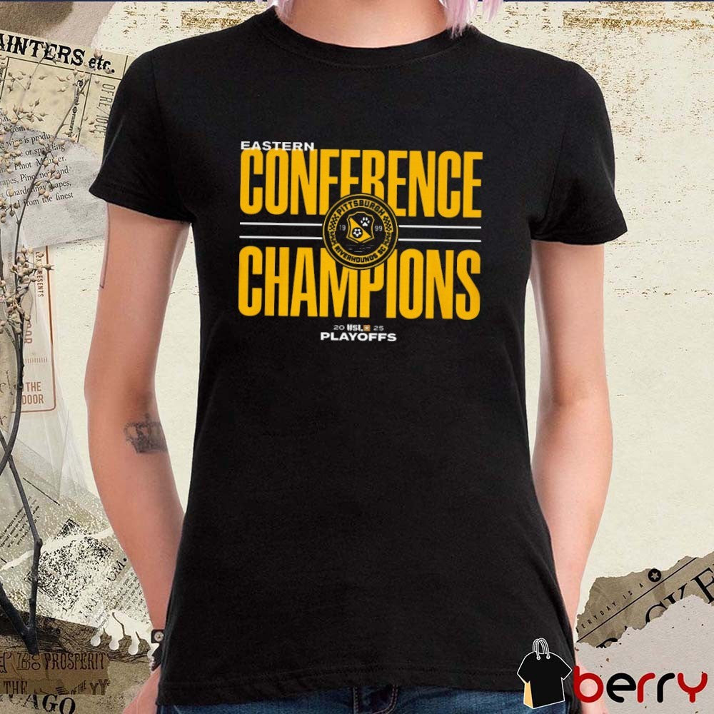 Pittsburgh Riverhounds SC Eastern Conference Champions Playoffs 2025 t-shirt