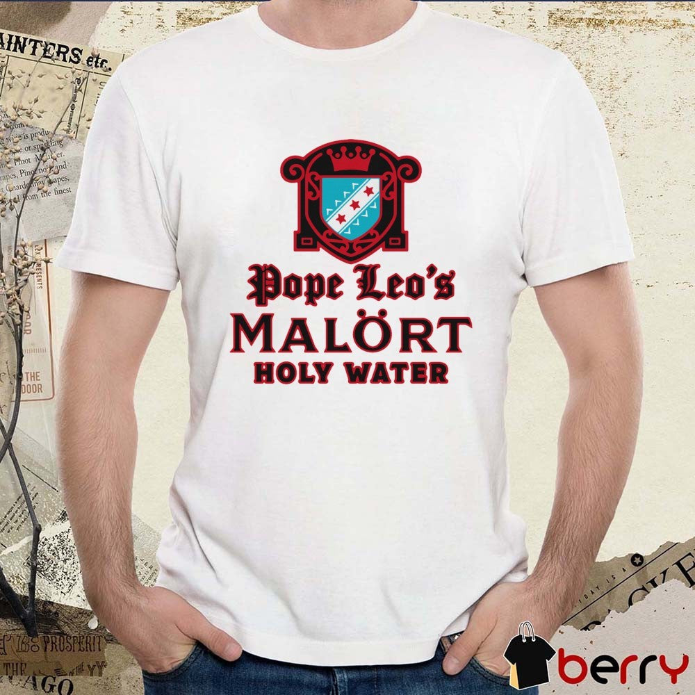 Pope Leo’s Holy Water New Pope Leo XIV t-shirt