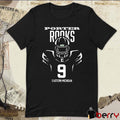 Porter Rooks #9 Eastern Michigan Football Green Endzone t-shirt