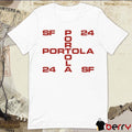 Portola Cross Logo Lineup 2024 t-shirt