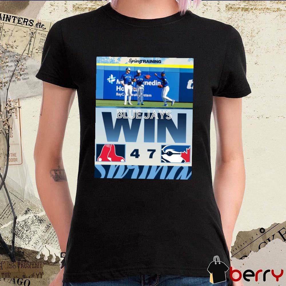 Poster Alan Roden Myles Straw Steward Berroa Toronto Blue Jays Vs Boston Red Sox Final Score 7 – 4 MLB Baseball t-shirt