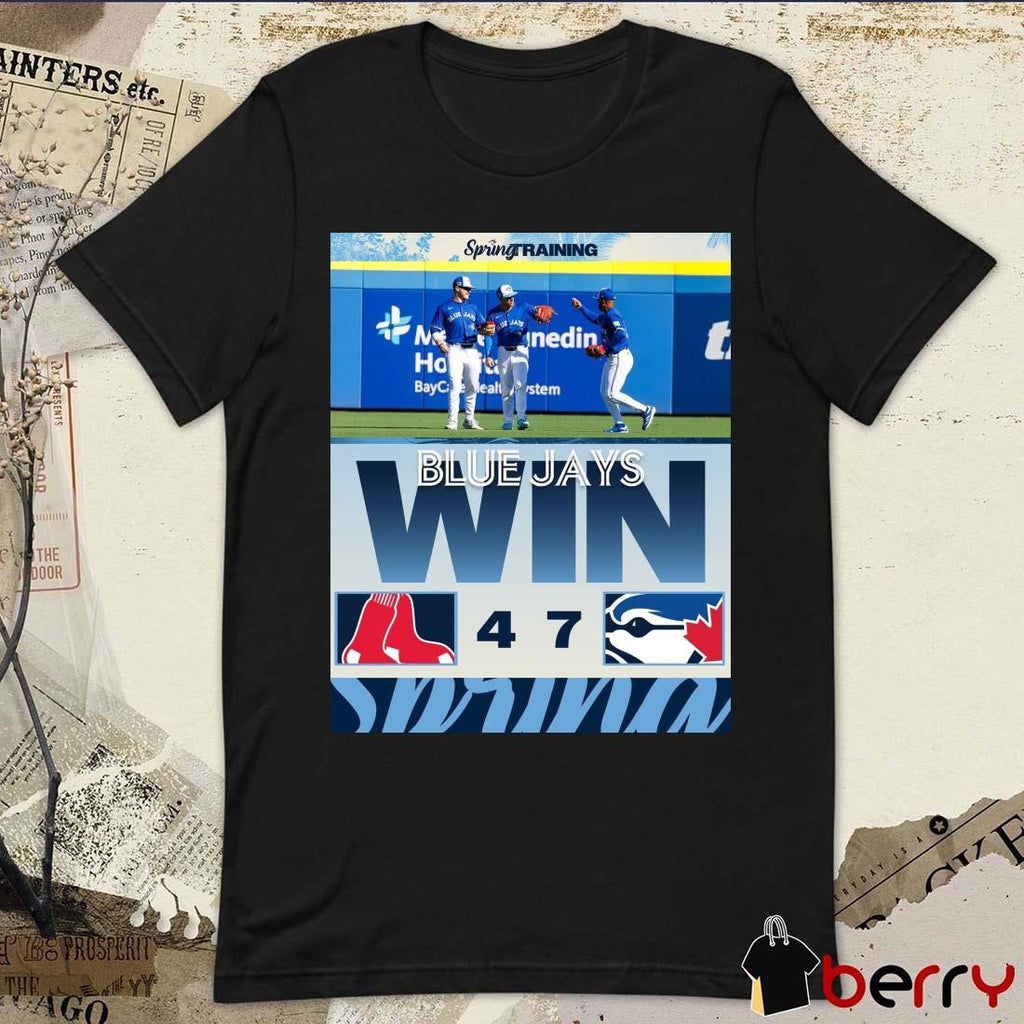 Poster Alan Roden Myles Straw Steward Berroa Toronto Blue Jays Vs Boston Red Sox Final Score 7 – 4 MLB Baseball t-shirt
