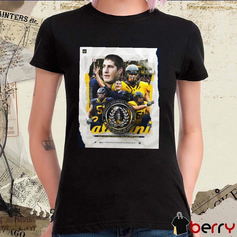 Poster Alex Mack California Golden Bears 2025 College Football Hall Of Fame Class t-shirt