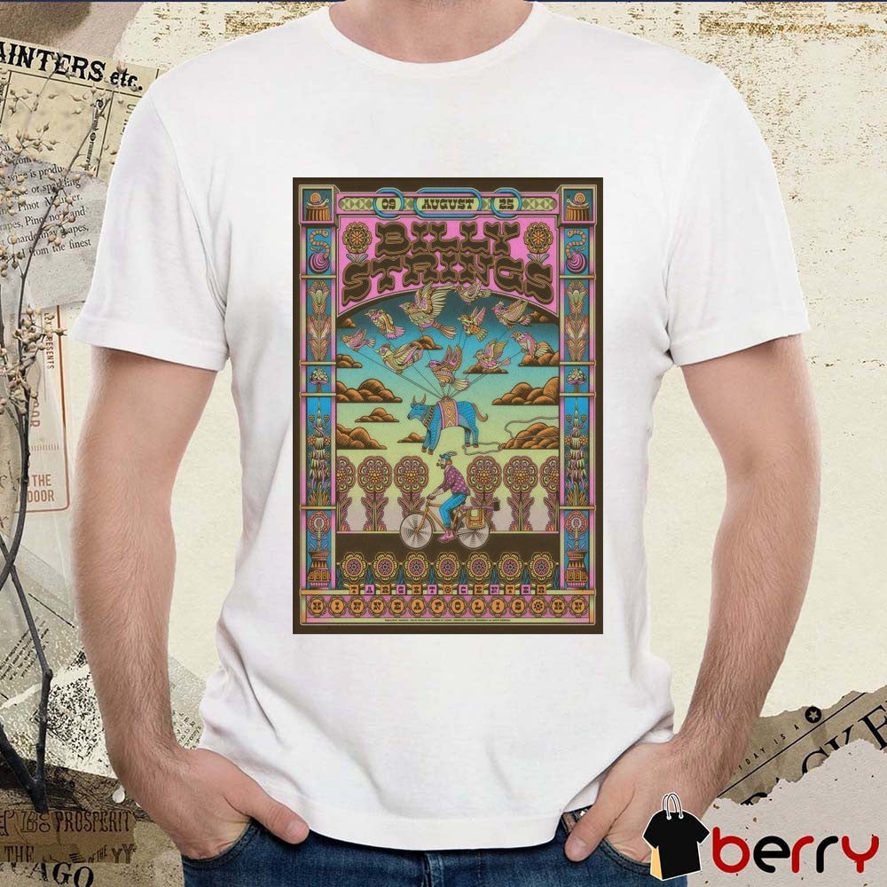 Poster Billy Strings Target Center In Minneapolis MN August 9 2025 t-shirt