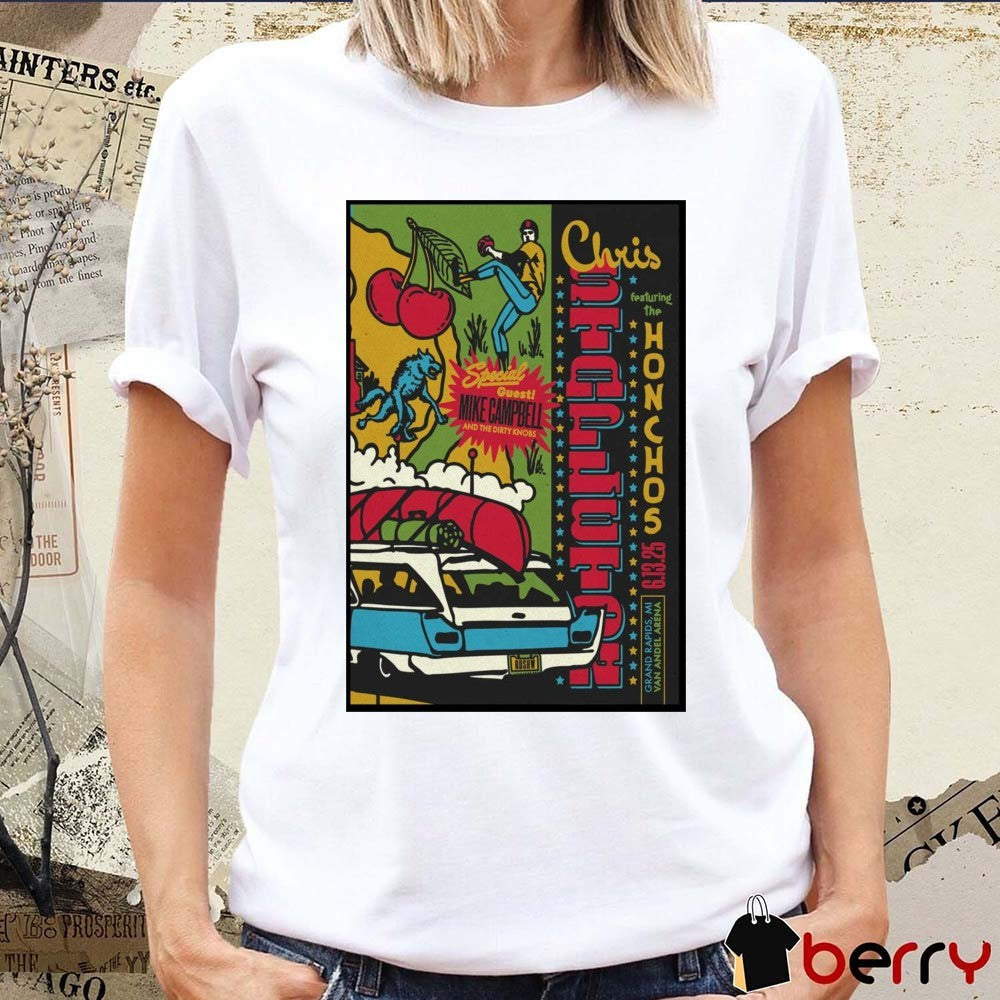 Poster Chris Stapleton Grand Rapids MI June 13 2025 Van Andel Arena t-shirt