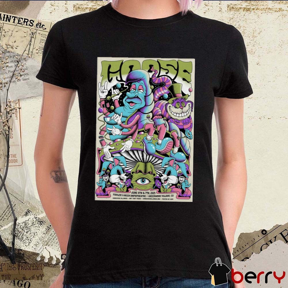 Poster Goose Greenwood Village CO June 6th and 7th 2025 Fiddler’s Green Amphitheatre t-shirt