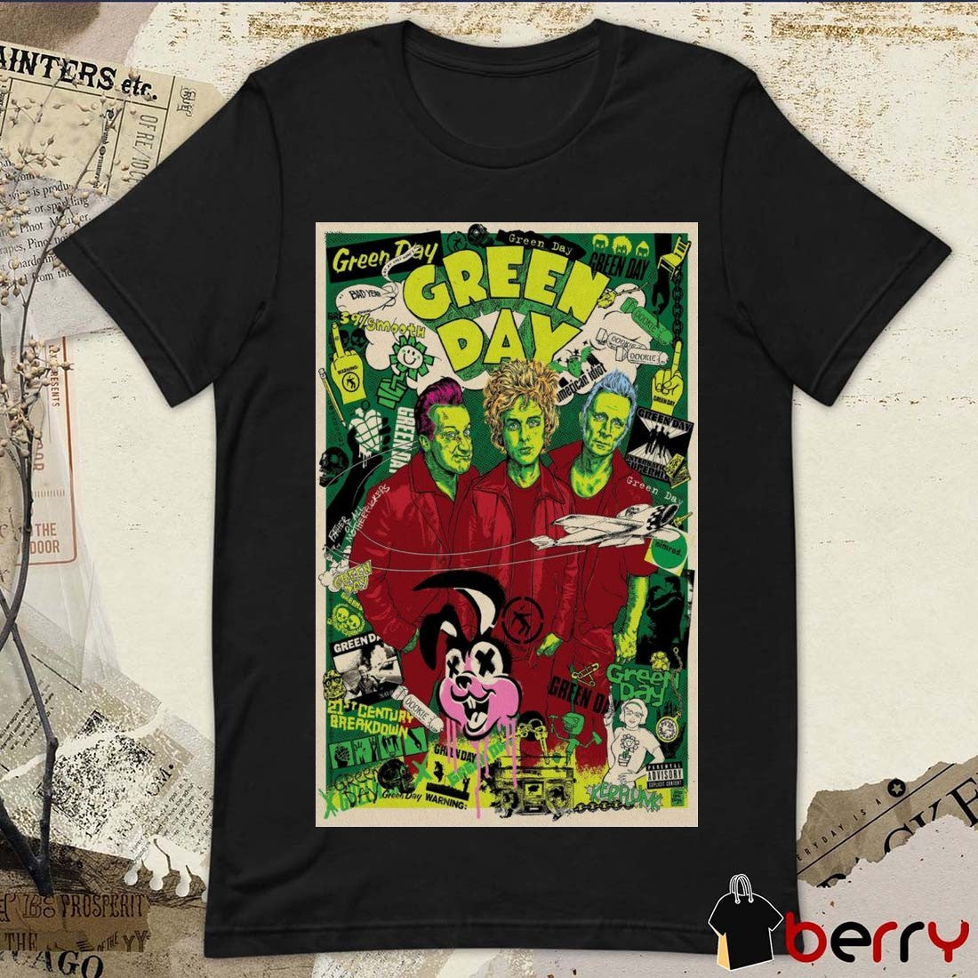 Poster Green Day American Idiot 21st Century Breakdown 2025 t-shirt