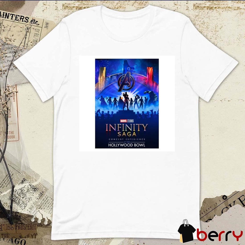 Poster Infinity Saga Concert Experience At The Hollywood Bowl 2025 t-shirt