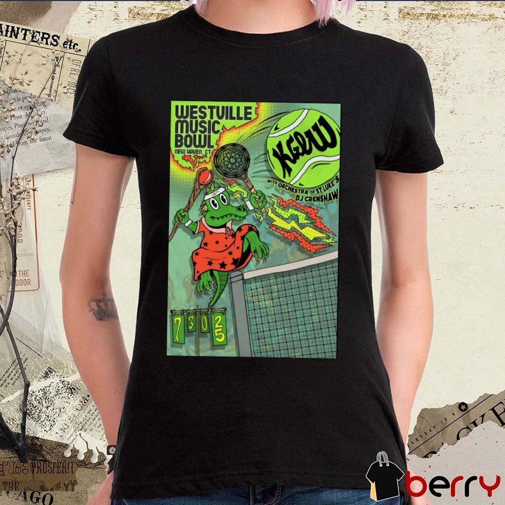 Poster King Gizzard And The Lizard Wizard Westville Music Bowl In New Haven CT On July 30 2025 t-shirt