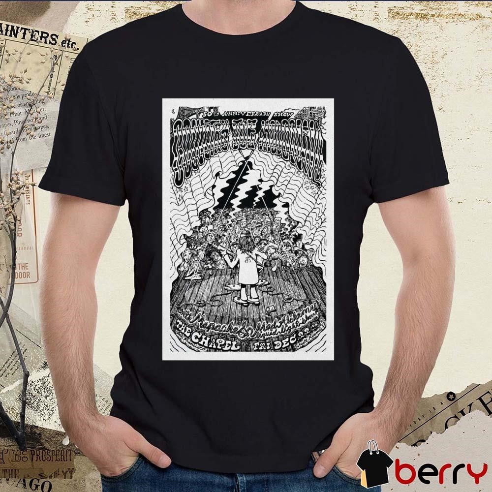 Poster Mapache With Matt Adams The Chapel In San Francisco CA Dec 22 2024 t-shirt