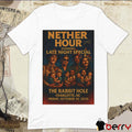 Poster Nether Hour The Rabbit Hole Charlotte, NC October 10 2025 t-shirt