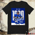 Poster New York Giants Football Tyrone Tracy Jr. 1,000 Yards Of Offense 2024 Signature t-shirt