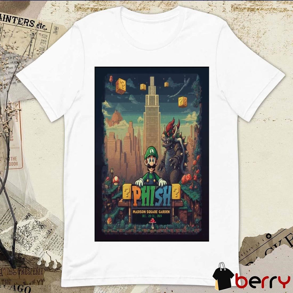 Poster Phish Madison Square Garden New York NY December 28-31 2024 t-shirt