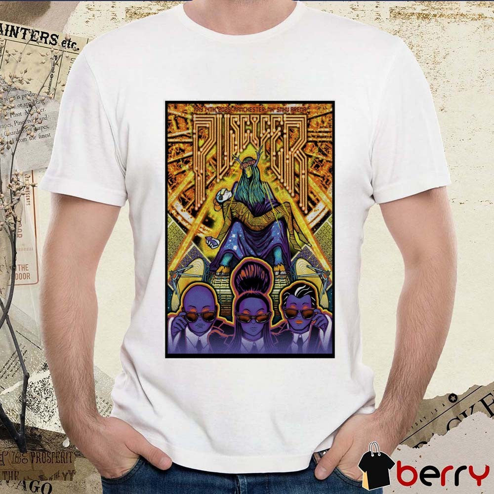 Poster Puscifer SNHU Arena Manchester NH May 14th 2025 Concert t-shirt