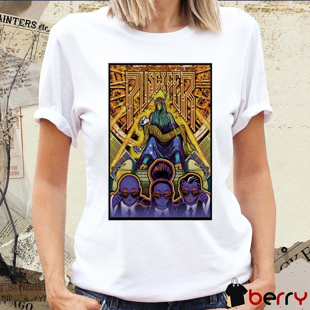 Poster Puscifer SNHU Arena Manchester NH May 14th 2025 Concert t-shirt