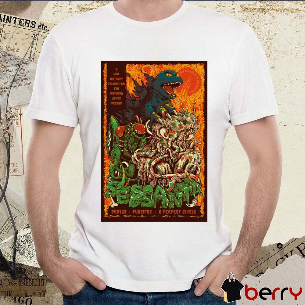 Poster Sessanta Primus, Puscifer, and A Perfect Circle The Orion Amphitheater Huntsville AL May 4th 2025 Show t-shirt