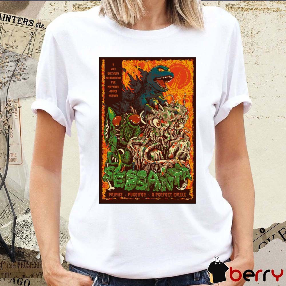 Poster Sessanta Primus, Puscifer, and A Perfect Circle The Orion Amphitheater Huntsville AL May 4th 2025 Show t-shirt