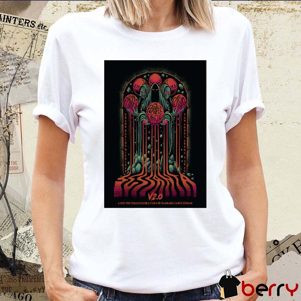 Poster Sessanta V 2.0 Primus, Puscifer and A Perfect Circle Van Andel Arena in Grand Rapids MI May 28 2025 t-shirt