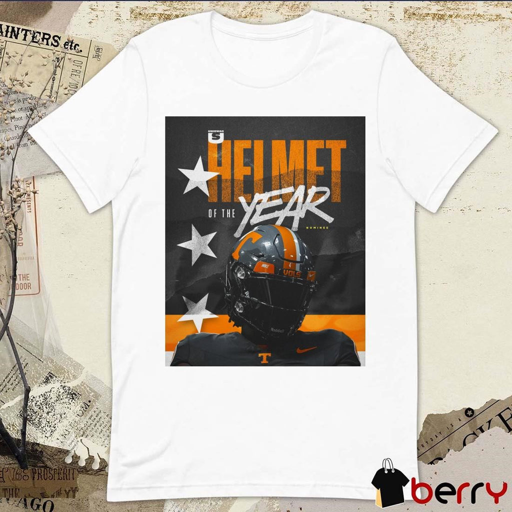 Poster Tennessee Vols Football Smokey Grey UNISWAG Helmet of the Year Nominee 2024 t-shirt