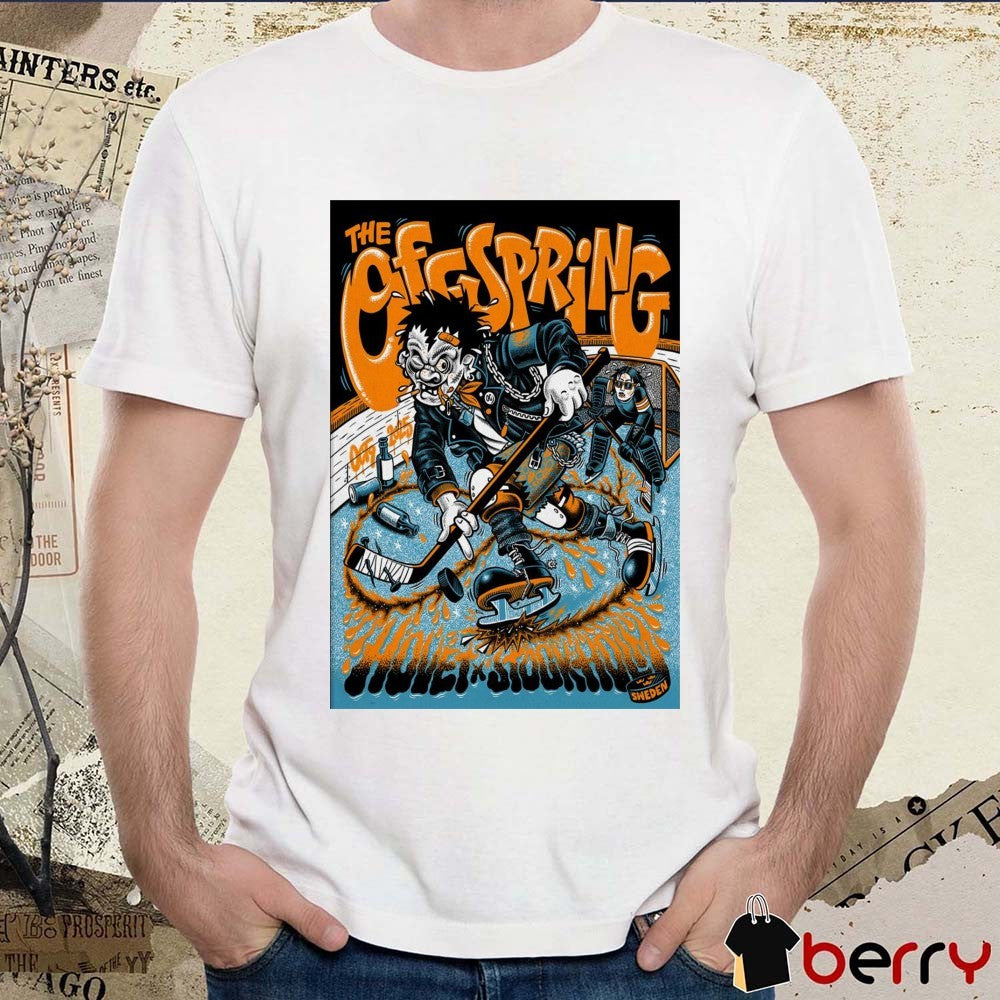Poster The Offspring Stockholm Sweden October 9 2025 t-shirt