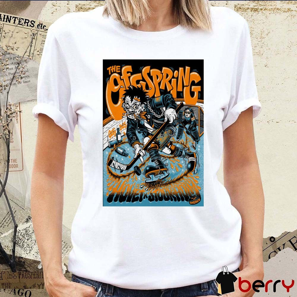 Poster The Offspring Stockholm Sweden October 9 2025 t-shirt